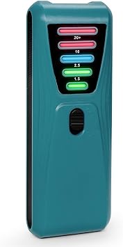 Geiger Counter Portable Digital Dosimeter High Sensitivity Geiger Counter Nuclear Electromagnetic Radiation Detector Monitor Green