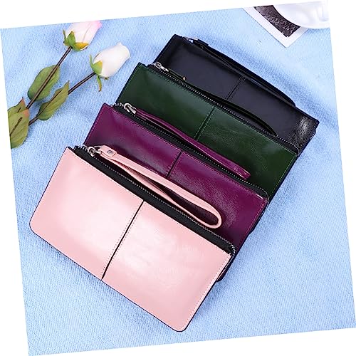 Slim Women Wallet Zipper Buckle Clutch Mobile Phone Holder Satchel Bag for Women4