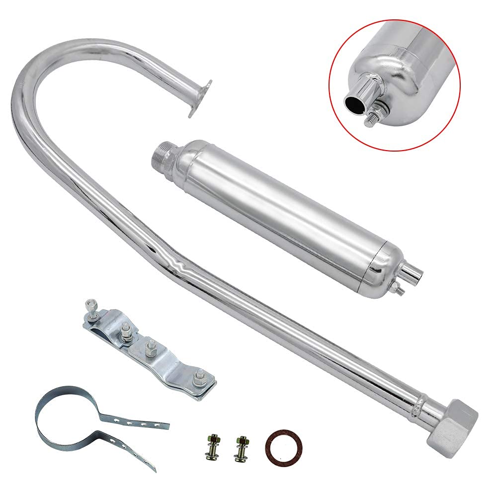 Silencieux D'échappement Pour Moteur Vélo 48cc à 80cc – Neuf