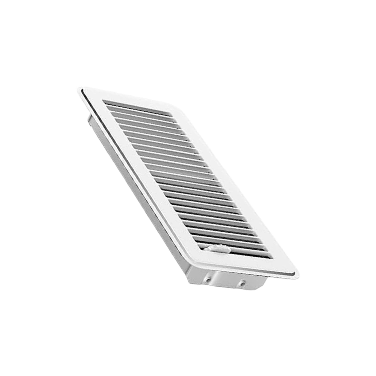 Elnwnnkc White Premium Metal Floor Register Ventilation Grille 11.5X5.5 Inch Not Bendable Construction Simple Installation For Ducts Metal Vent Grille Decorative Cover Duct Opening Cover Sturdy Ventilation Grate