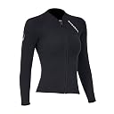 Wetsuit Top Women Men 2MM Neoprene Wetsuit Jacket Long Sleeve Diving Surfing Top, 3MM 1.5MM Wetsuits Shirt Vest Scuba Swimming Snorkeling Suit Swimsuit Warm for Water Sports (2mm Women, XXL) gallery image