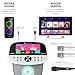 Singing Machine Platinum Plus – Wi-Fi Karaoke Machine for Adults & Kids with 2 Wireless Microphones, Bluetooth Party Speaker, Voice Effects, YouTube & Spotify Streaming – The Ultimate Party System