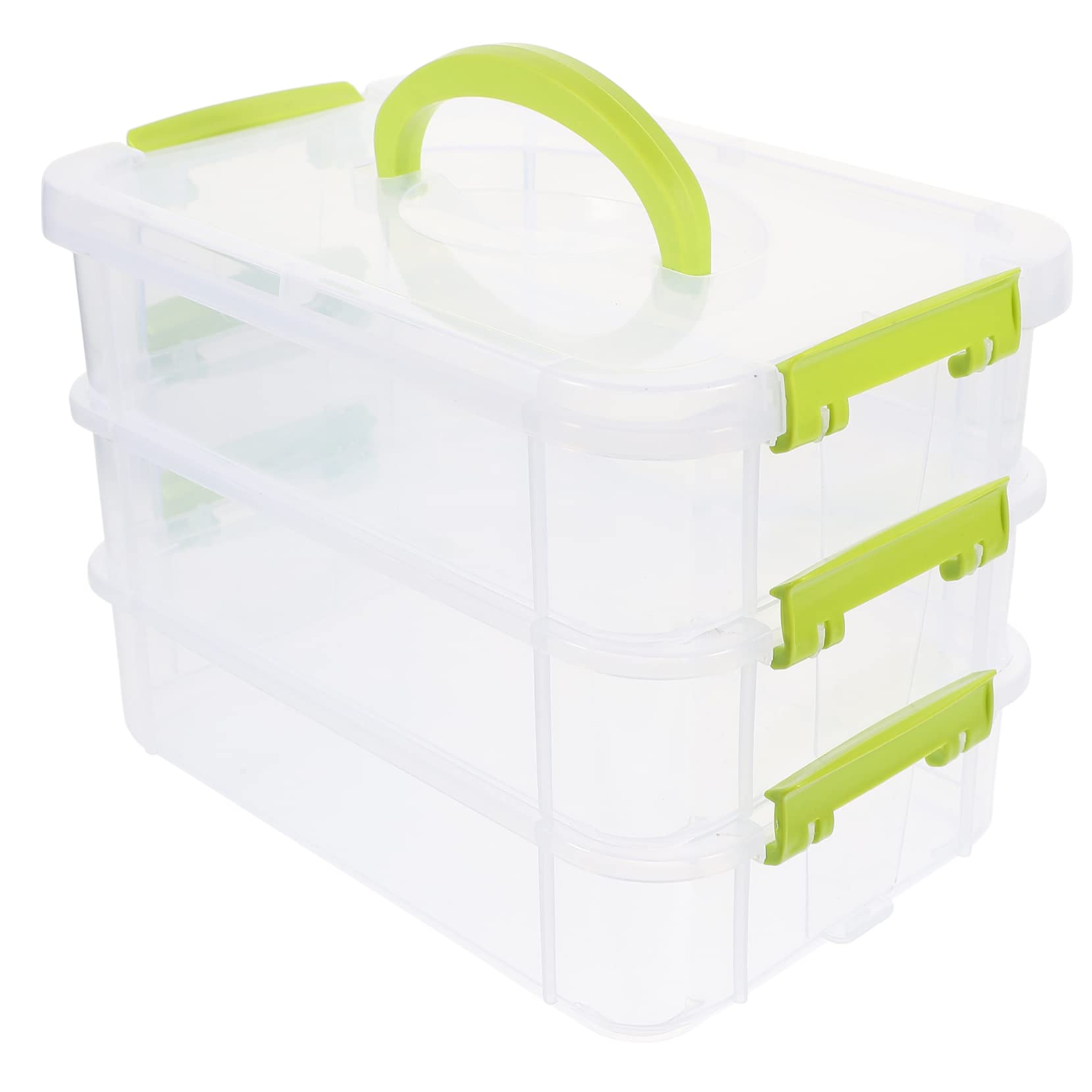 Boîtes de stockage à 3 niveaux pour organiser vos accessoires créatifs