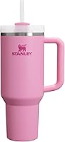 Vista 8 de STANLEY Quencher H2.0 FlowState - Vaso térmico de acero inoxidable con aislamiento al vacío, vaso con tapa y pajita para agua, té o café helado
