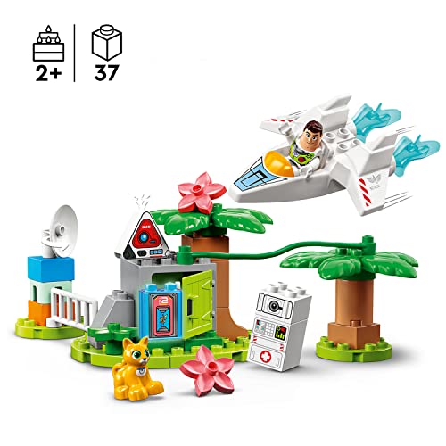 LEGO 10962 DUPLO Disney and Pixar Buzz Lightyears Planetenmission Weltraum-Spielzeug mit Raumschiff und Roboter für Kleinkinder ab 2 Jahre, Mädchen und Jungen – Bild 3