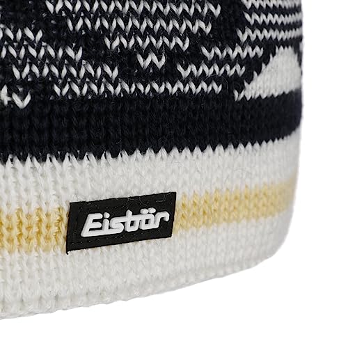 Bonnet a pompon Eisbär ski hiver chaud beanie avec doublure - 5