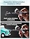 Oasser Airbrush Set 36 PSI mit Kompressor Double Action-Airbrush-Pistole und Zubehör für Modellbau Make-up Autolackierung Blau