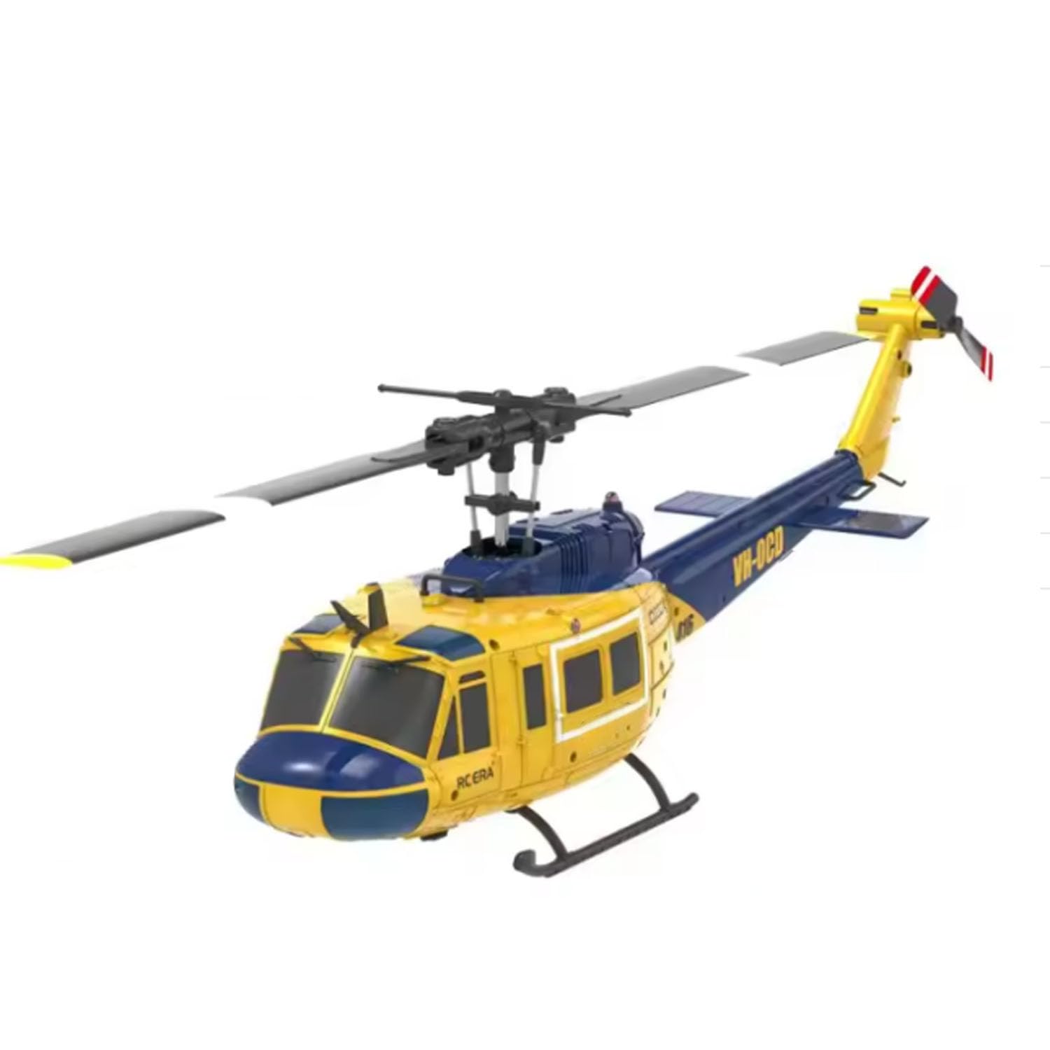 1/48 Rc Simulazione Elicottero Modello C032 Uh-1 Telecomando Stunt Aircraft One Click 3D Flip Optical Flow Posizionamento Giocattolo Regalo