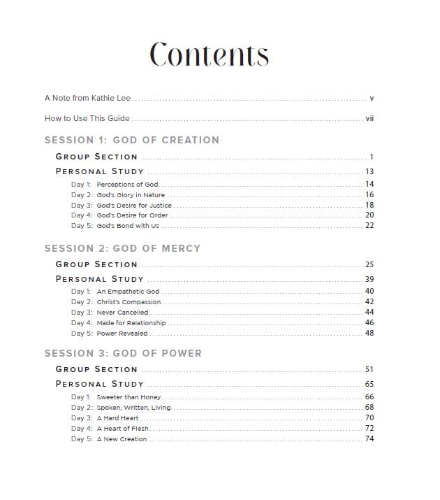 The God of His Word Bible Study Guide plus Streaming Video (God of The Way) - Image 3