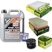 Produktbild QR-PARTS 69366879 Filter Set Inspektionspaket 5 Liter Motoröl Top Tec 4200 5W-30 MANN-FILTER Innenraumfilter Luftfilter Ölfilter