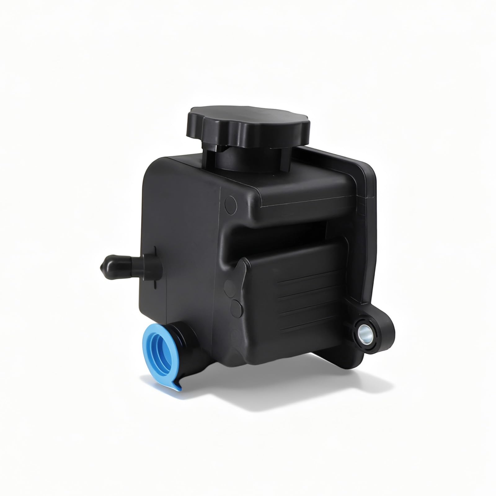 0004600183 Power Steering Reservoir Tank with Cap Compatible with Mercedes-Benz C230/240/320 CLK320/430/500 E320/430/500 ML320/350/430/500 S430/500/600 AMG-C32 C55 CL55 CLK55 CLK63 CKS55, # 603-719