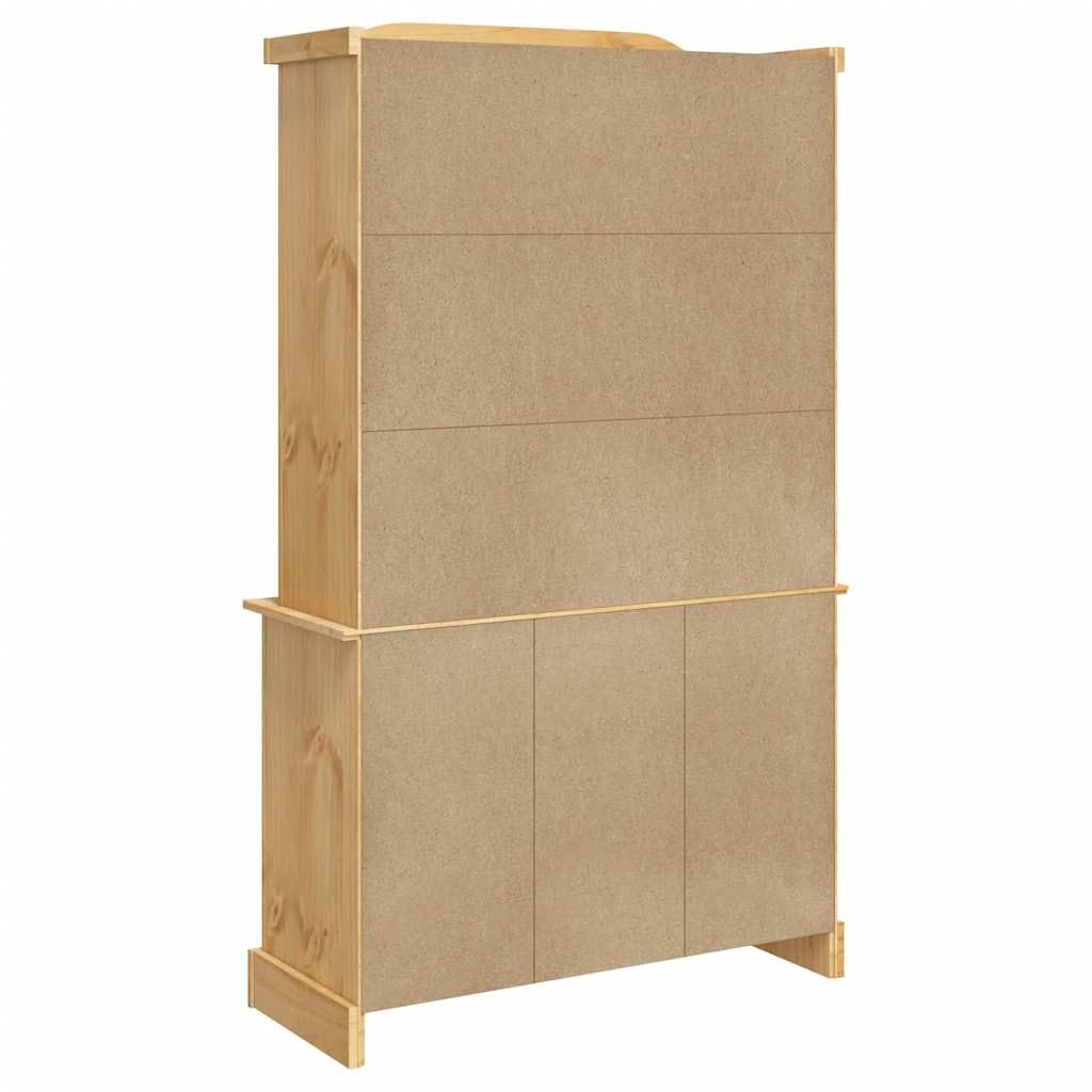 Générique Buffet Corona Marron 112x43x196 cm Bois Massif pin Mexicain,Meubles,Armoires & Meubles de Rangement,Buffets & bahuts,Brun,54.4 KG,355085