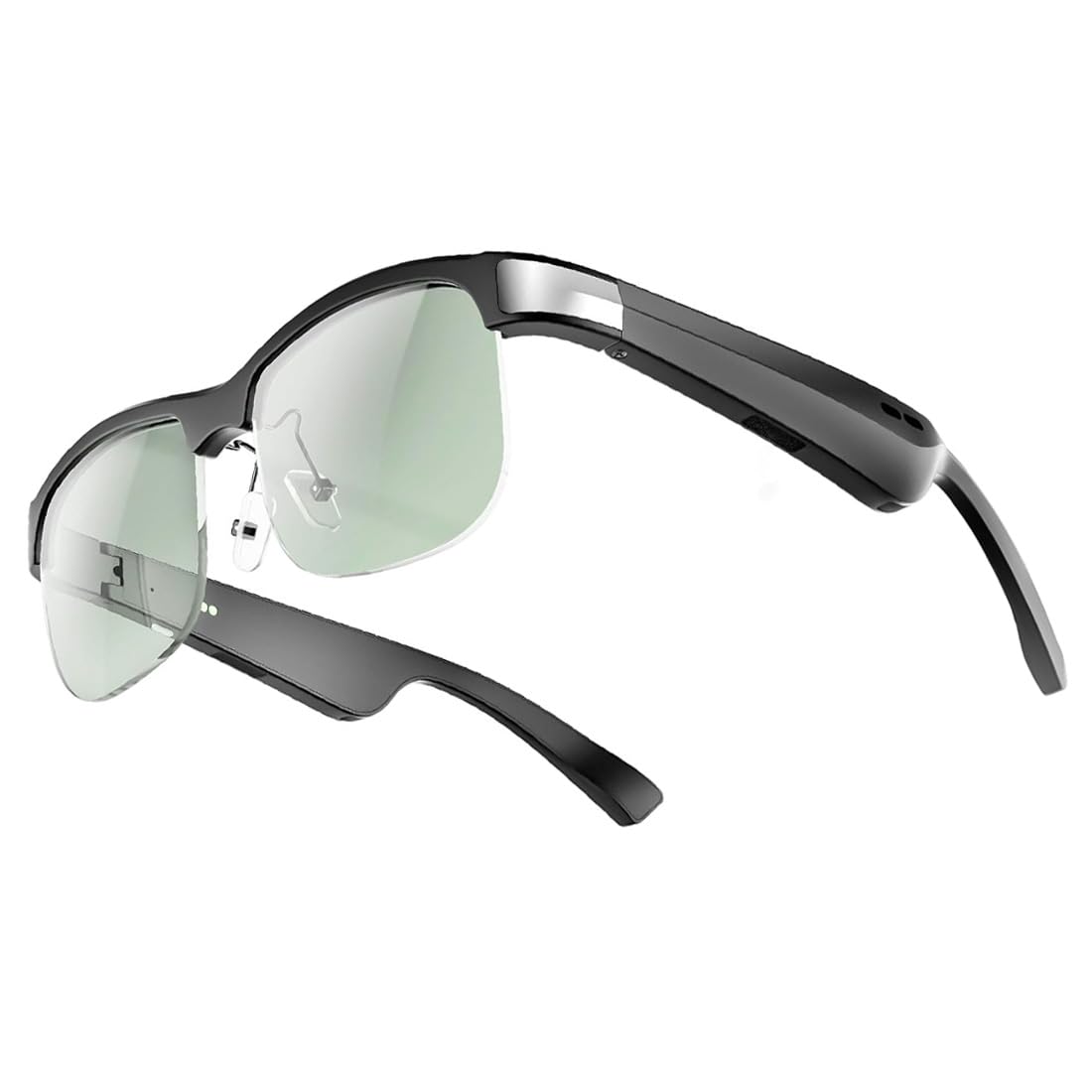 EnzemitM9 Pro Smart Glasses Bluetooth, Bluetooth Sunglasses for Men, UV400 Polarized lens,Open Ear Music for Cycling Outdoor Sports