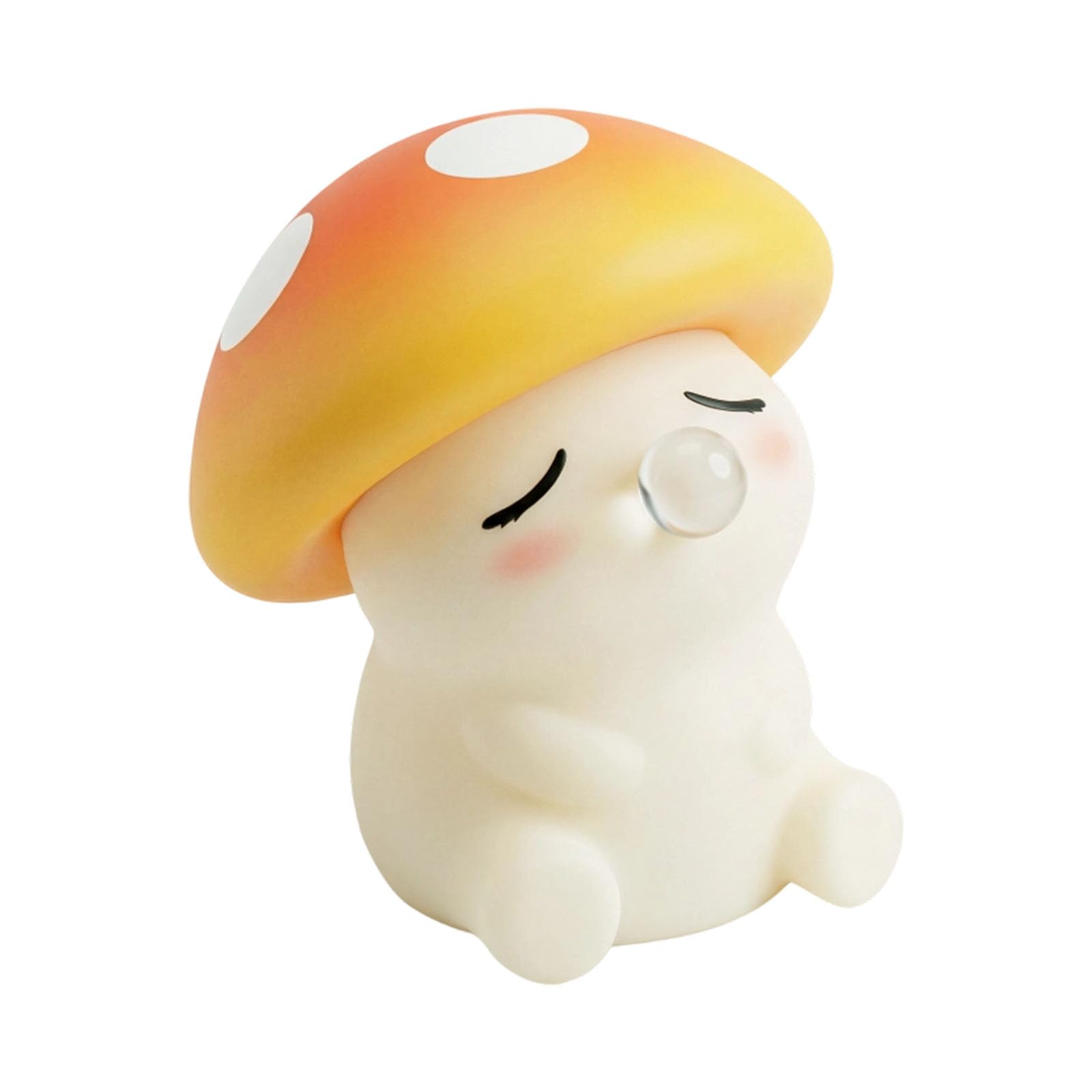 Drtlpmb Regular Pat Money Desk Mushroom Night Light Rechargeable Usb Lamp, Soft Glow Accent Light With Silicone Touch For Bedside Room Decor Rechargeable Mushroom Lamp Usb Night Bedside Desk