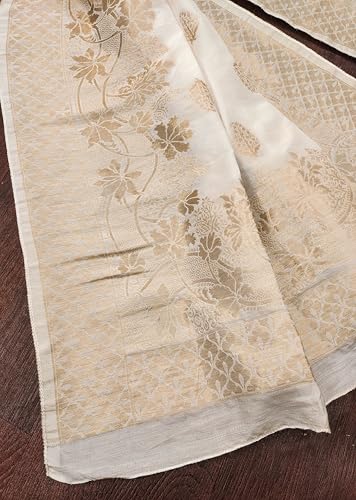 Image of TRENDMALLS Women's Banarasi Silk Ethnic Motiff Design Dupatta