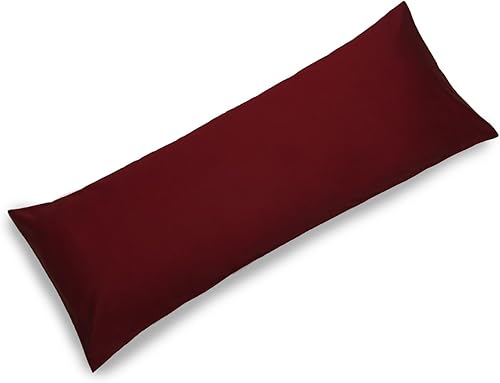 YAROO Funda de almohada corporal de 21 x 54 pulgadas, cierre de sobre, 400 hilos, 100% algodón, funda sin relleno, funda para almohada corporal,