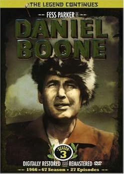 DVD Daniel Boone: Season Three Book