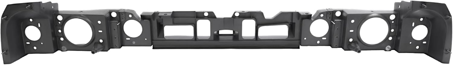 HECASA Header Panel Compatible with 1987-1993 Ford Mustang Front Headlight Mounting Panel 3PCs Replacement for FOZZ8A284A FO1221103