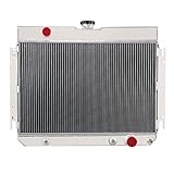 RadySpeed 4 Rows Aluminum Radiator Fit 1964-1967 Chevy Chevelle/EL Camino/Impala I6/V8