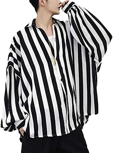 Amazon.co.jp: BeiBang(バイバン) メンズ 長袖シャツ ゆったり  