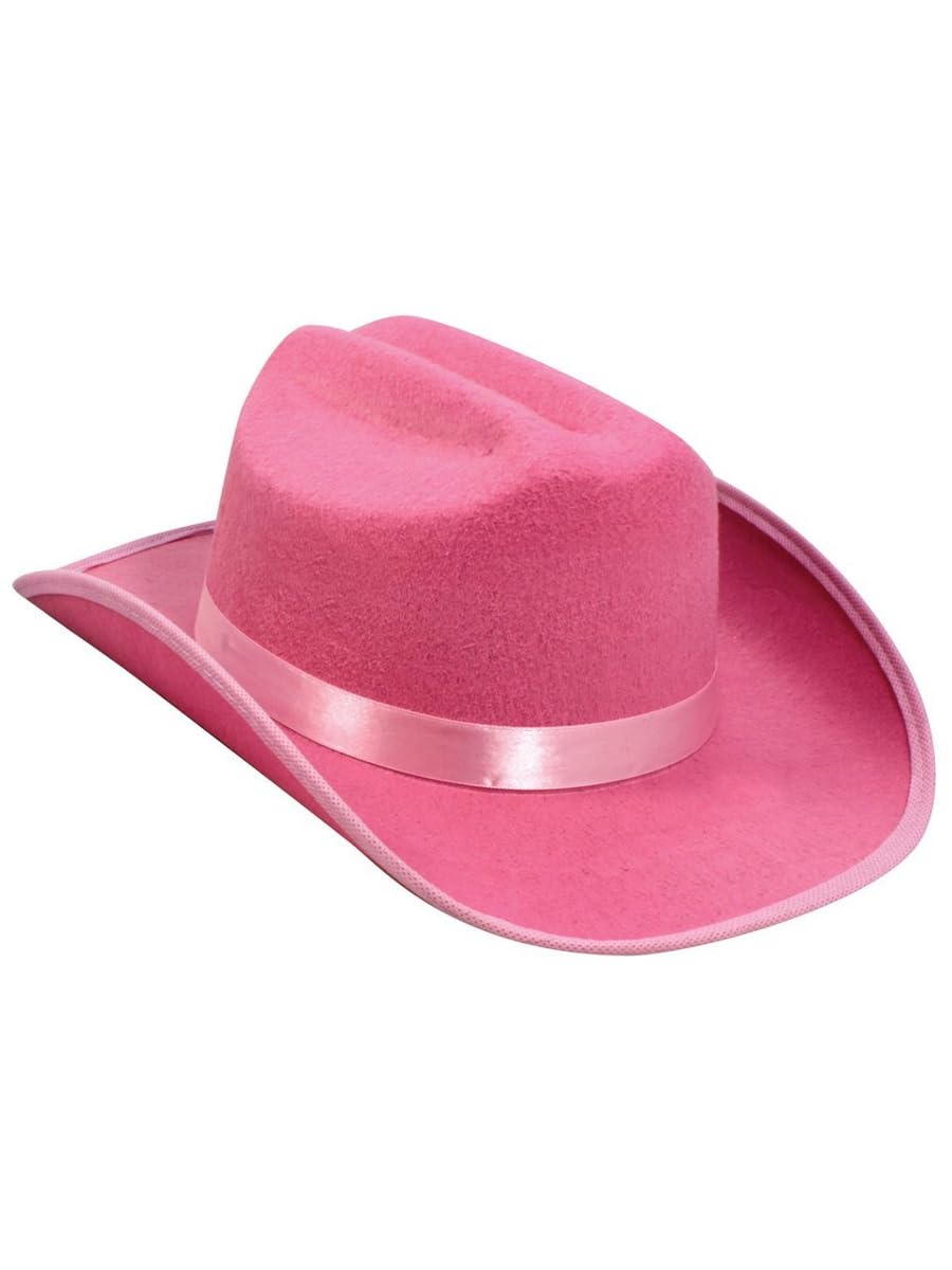 Rhode Island Novelty Child Sized Felt Cowboy Hat Pink, 1 per Order