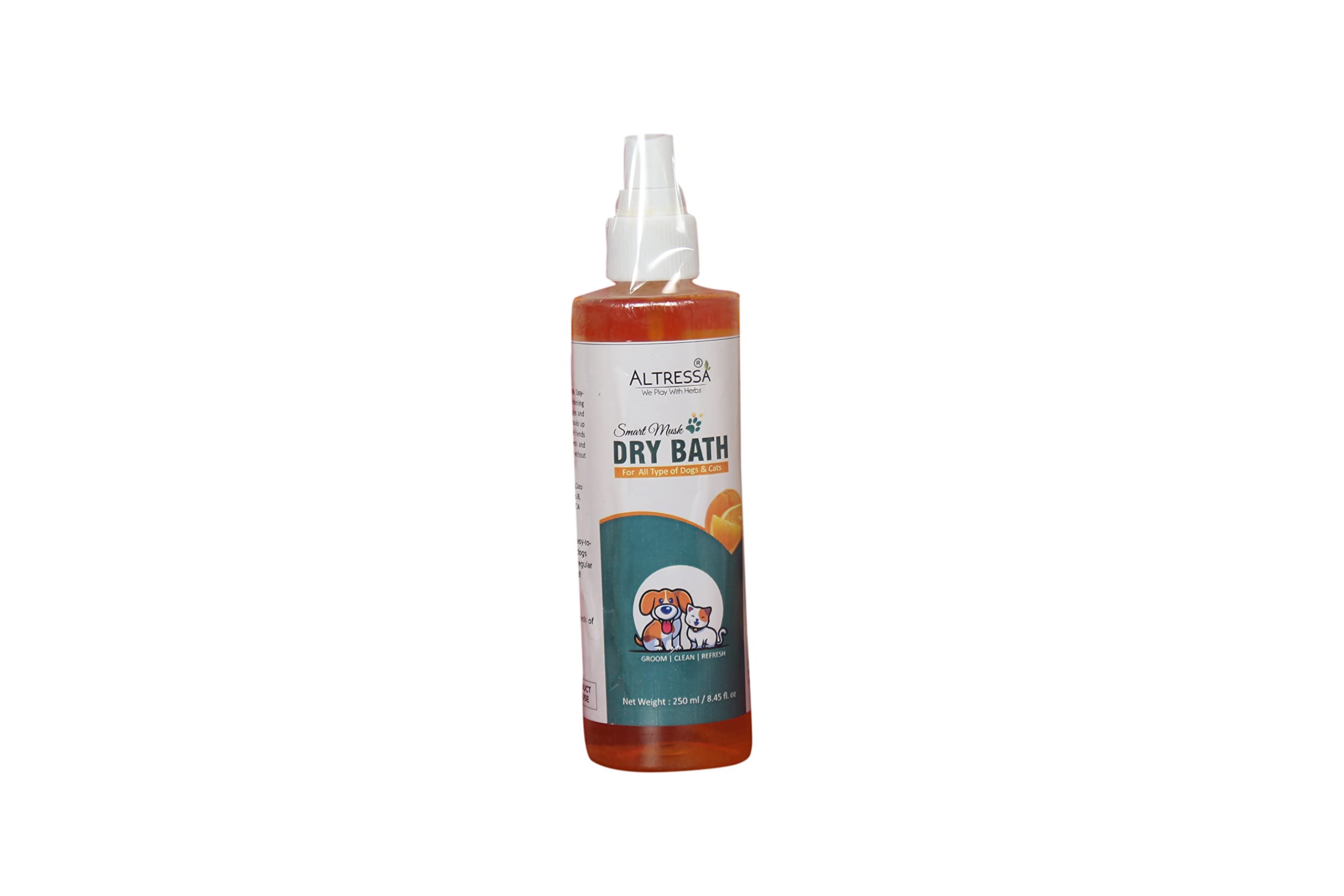 See full amazon price history chart for ALTRESSA Dry Bath Smart Musk Spray Shampoo for Dogs, Puppies, Cats and Kittens, Water Less, Sulfate Free, Paraben Fragrance, 250 mL (for All Types Dogs cat grrom, Clean, Refresh), Orange, (Pack of 1) ALTRESSA Dry Bath Smart Musk Spray Shampoo for Dogs, Puppies, Cats and Kittens, Water Less, Sulfate Free, Paraben Fragrance, 250 mL (for All Types Dogs cat grrom, Clean, Refresh), Orange, (Pack of 1) (B09B56Z3D8) Amazon Price History, Amazon Price Tracker