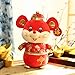Tang Dynasty Giocattolo Fortunato Ratto Bambola di Pezza, Capodanno Cinese Nuovo Anno Lunare Zodiaco Bambola di Ratto, Decorazione Domestica, Regalo di Compleanno di Vacanza,36cm