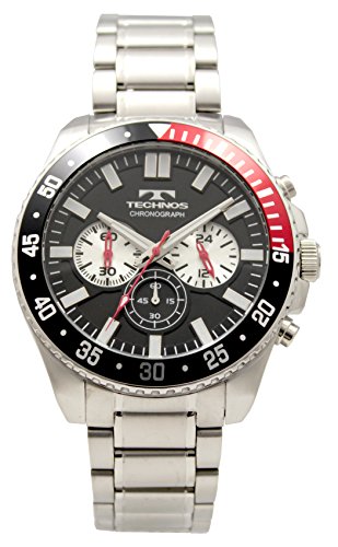 Chronographe T6615SB homme en argent : montre chic et précise