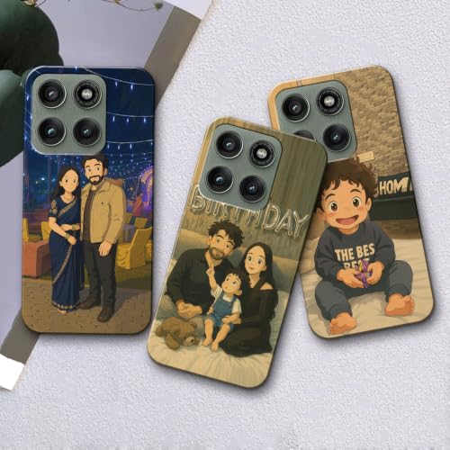 Image of COLORflow Back Cover Compatible with Motorola Moto Edge 60 Pro 5G | Ghibli Studio Style Customized Back Cover Compatible with Motorola Moto Edge 60 Pro 5G