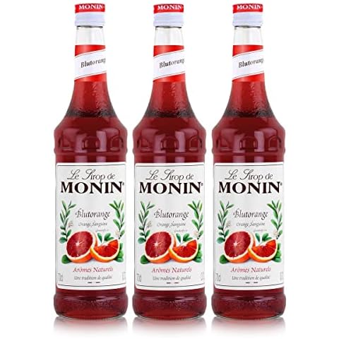 Monin Sirup Blutorange, 0,7L 3er Pack Cover