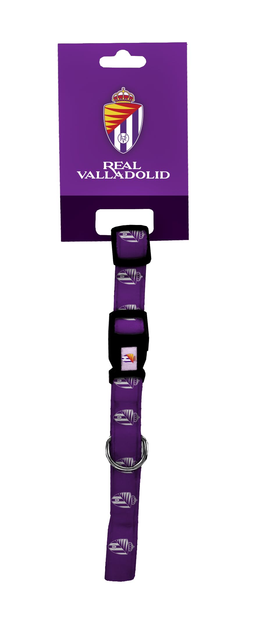 CyP Brands - Real Valladolid, Collar, Pet Accessories, Size S, Colour Purple, Official Product