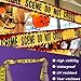 Crime Scene Do Not Cross Tape, Horror Decorations, Hazard Barricade Caution Tape, 3 Inch x 82 Ft, Scary Warning for Murder Mystery Party, Dorm Apartment Decor, Danger Area