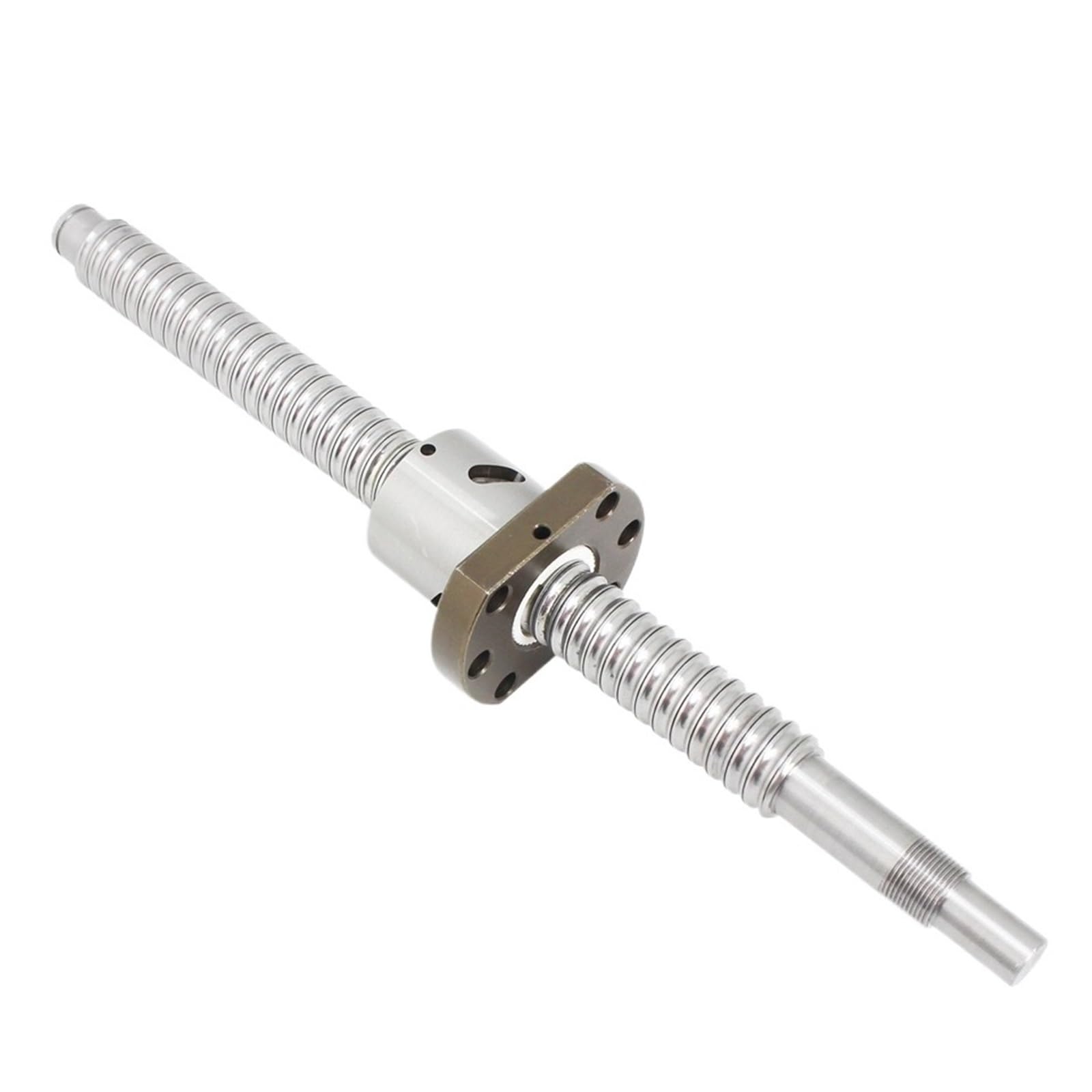 Metal Ball Screw nut end Processing Ball Screw SFU1605 200-1000mm Ball Screw C7 1605 Flange Ball Nut RM1605 End Machined(SFU1605-900mm)