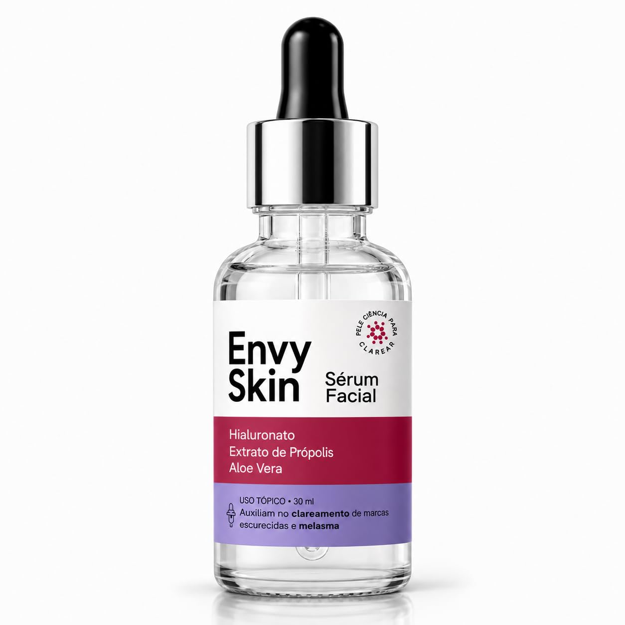 Envy Skin Sérum Facial Premium Clareador Anti Manchas 30ml Skincare Avançado Hidratação
