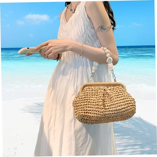 Sac de paille pour femme idéal pour vos vacances à la plage et escapades d'été - 2