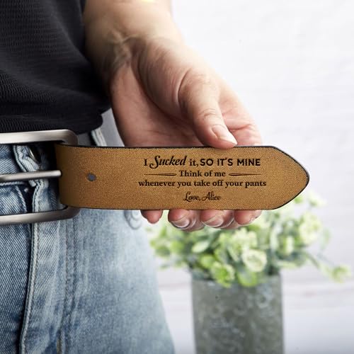 I Sucked It So It’s Mine Belt – Personalized Belts For Men, Engraved Leather Belt For Husband, Boyfriend, Husband Belt From Wife, Custom Name Belt For Valentine, Anniversary, Birthday4