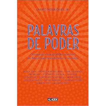 Capa do livro Palavras de poder: conversas com grandes mestres do Brasil para transformar a sua vida: 1