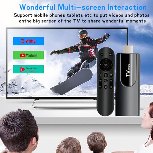 Image of FORIDA Smart Android 13 TV Box, 4K Ultra HD Streaming Device, H618 Quad Processor, Dual WiFi (2.4G /5G), 2GB RAM 16GB ROM, Voice Remote, TV Stick Dongle, Bluetooth, Chromecast Built-in Media Player
