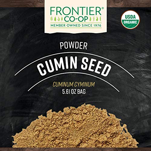Frontier Co-Op Organic Ground Cumin Seed 5.61Oz #TOP1