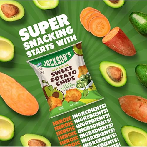 Jackson'S Jackson’S Sweet Potato Spicy Jalapeno Chips Made With Premium Avocado Oil thumb #2