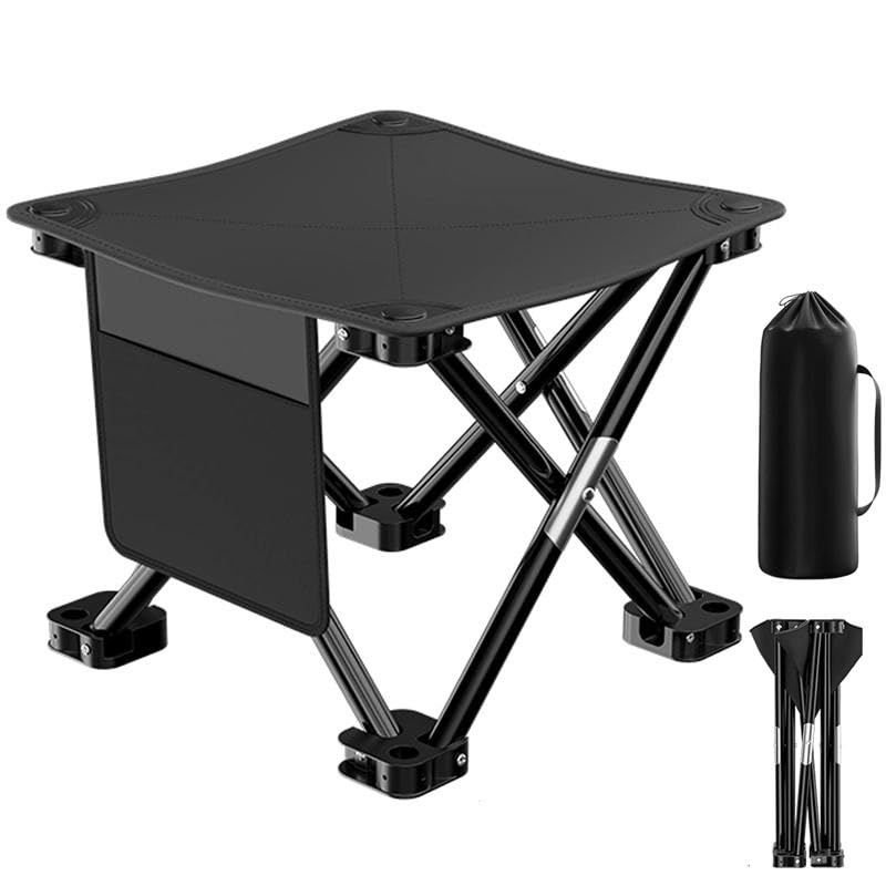 G POWERED Folding Chair Stool for Camping Travelling with Portable Bag, Foldable Camping Stool for Fishing Hiking Gardening and Beach (B0D9KLV9GT) Amazon Price History, Amazon Price Tracker