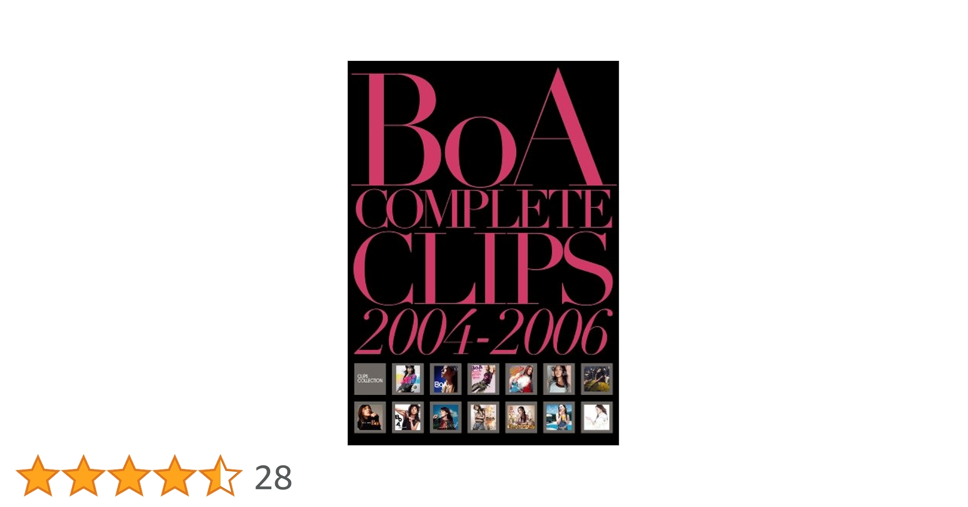 Amazon.co.jp: BoA COMPLETE CLIPS 2004-2006 [DVD] : BoA: DVD