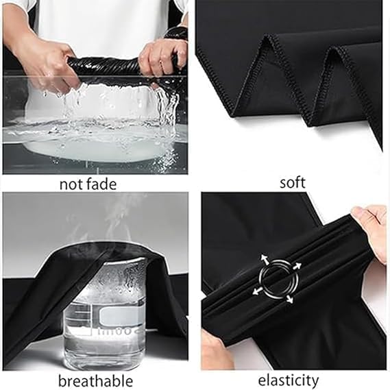 Oribloom Mens Pants, Ice Silk Mesh Panel Casual Pants, Nonmaze Airflexion - Pull on Ice Silk Comfort Everyday Pant4