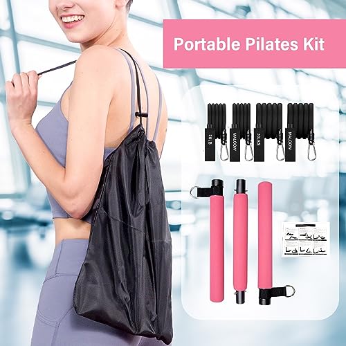 Maloow PILATES BAR KIT WITH RESISTANCE BANDS Pilates Exercise Bar Kit With Resistance Bands thumb #5