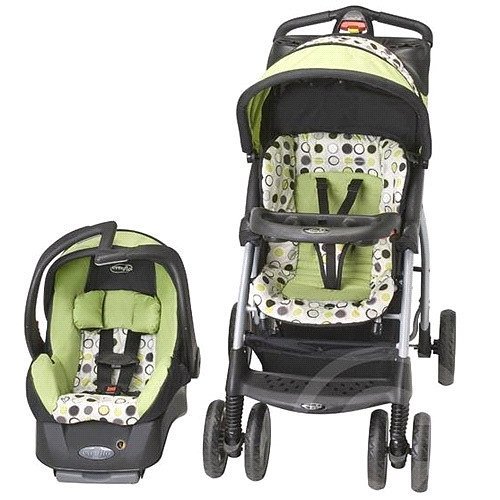 Evenflo Aura Select Travel System Stroller "Oh" Infant