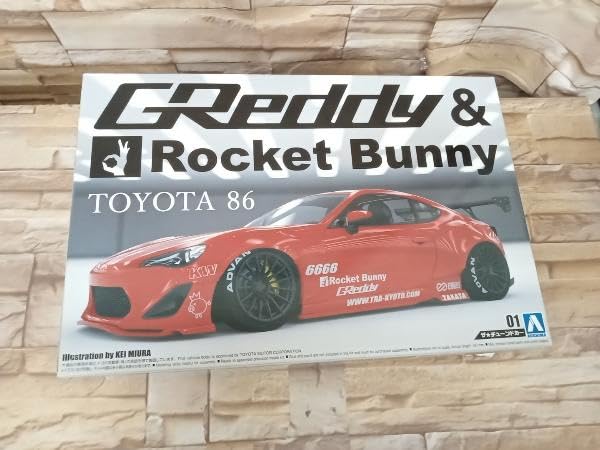ミニカー autno art ROKET BUNNY86 Amazon.co.jp: □オートアート□ロケットバニー トヨタ86□1/18
