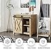 EaseLife 2.5 FT Cabinet Mini Sliding Barn Door Hardware Track Kit,Easy Install,Slide Smoothly Quietly,Apply for Storage Window TV Stand and Other Shielding (No Cabinet)