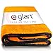 Glart 44WG Watergate super saugfähiges Auto Mikrofasertuch-Trockentuch, 60x90 cm, orange, 1 St. Microfasertuch f. Autopflege, zum Trocknen vor Autopolitur und nach Felgenbürste