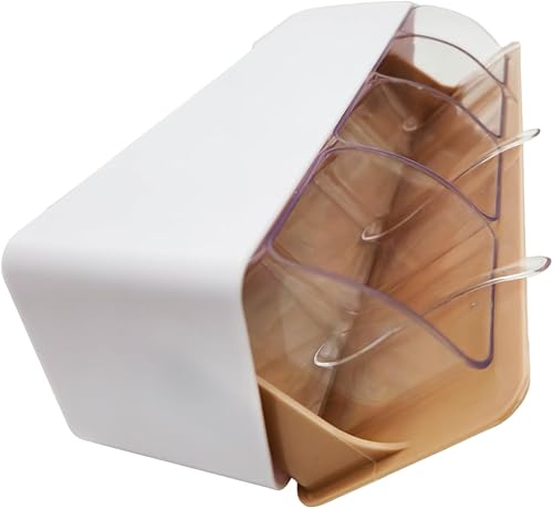 Miniatura 2 de Juego de cajas de condimentos acrílicas montadas en la pared, 5 piezas, transparente