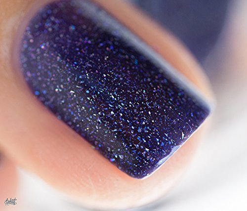 Image of ILNP Lulu - Deep Grape Holographic Nail Polish